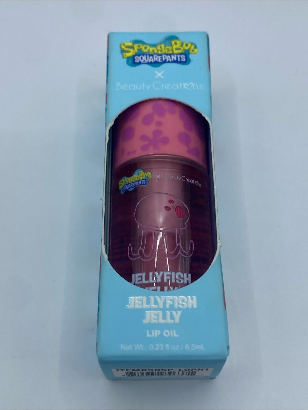 Spongebob X Beauty Creations JELLYFISH JELLY Lip Oil Lipgloss SEALED New!